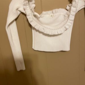 Sweater crop Top